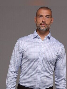 Collars & Co. Men's Small Long Sleeve Quattro Shirt NWT